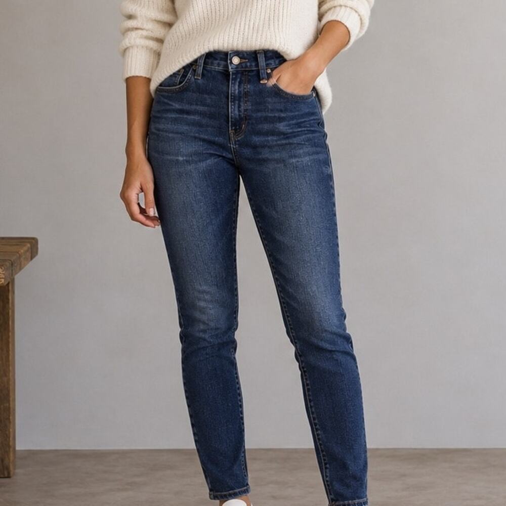 Madewell Medium Wash 10" Highrise Skinny Jeans 29